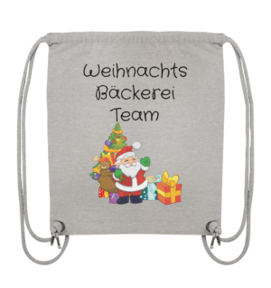 Weihnachts Bäckerei Team – Kollektion – Organic Gym-Bag